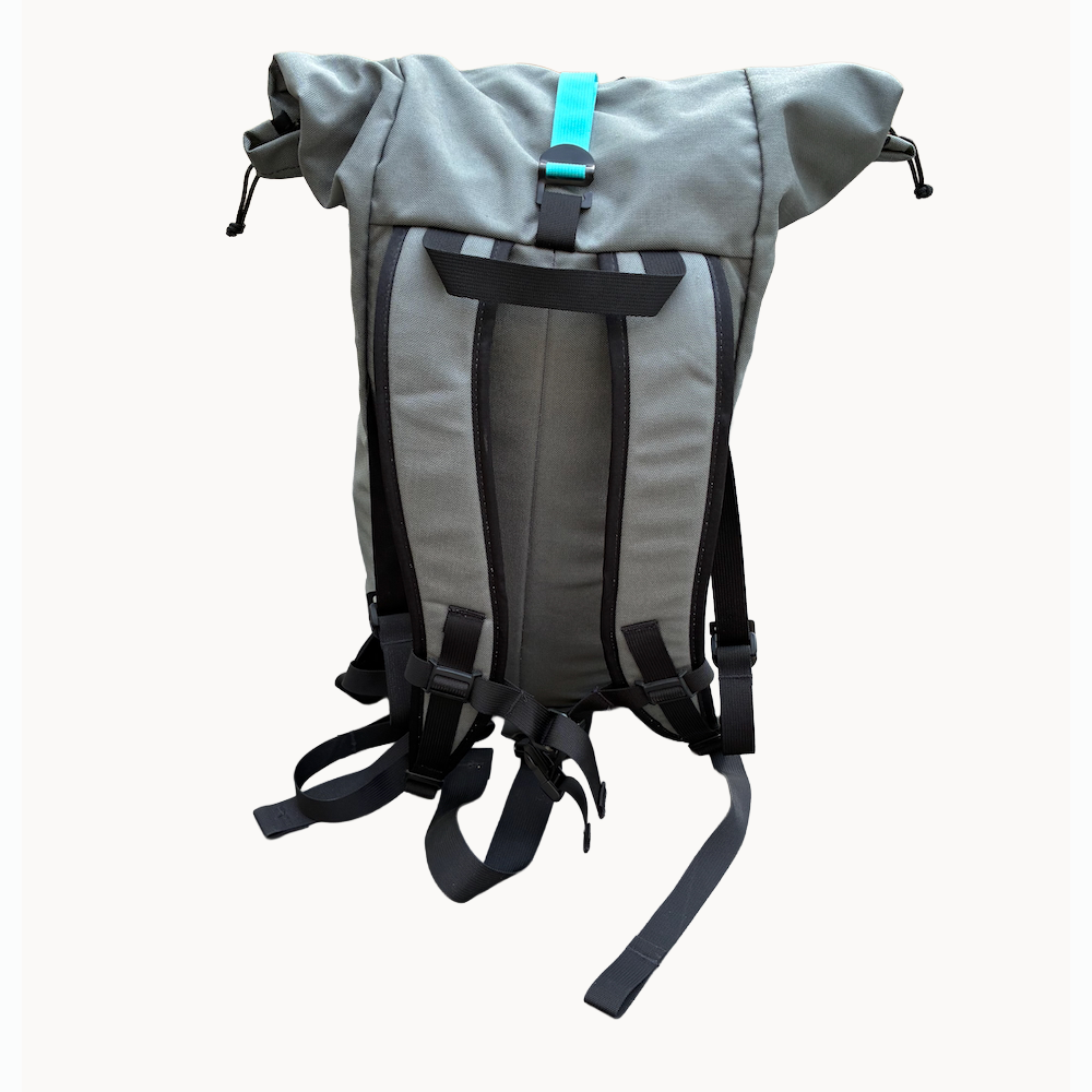 Dual Zip Roll Down Back Pack