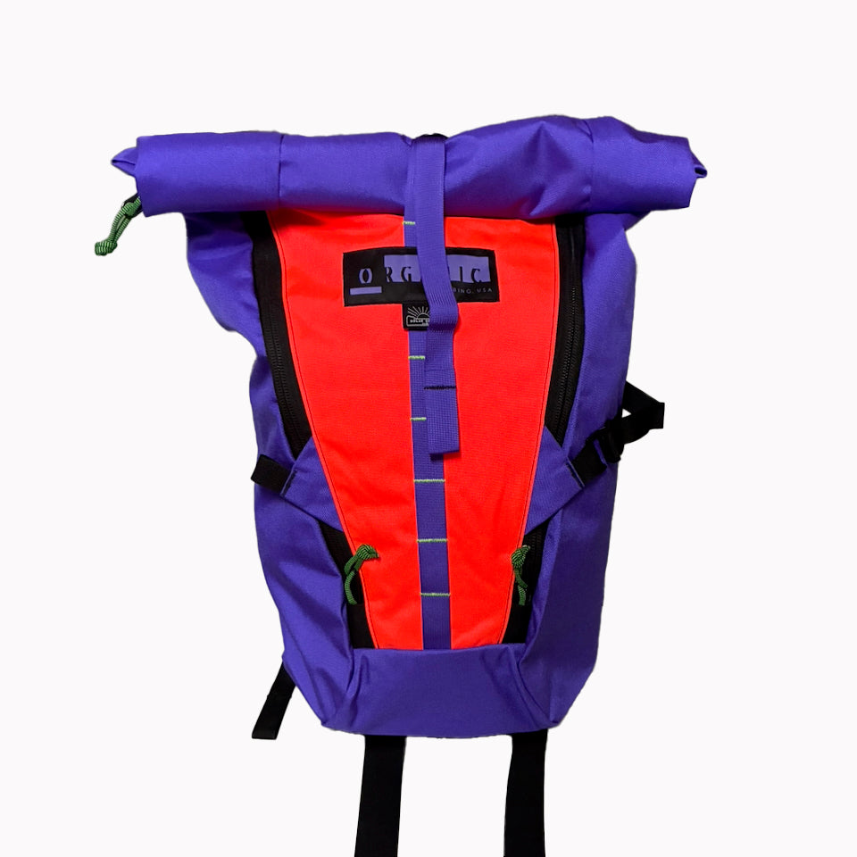 Dual Zip Roll Down Back Pack
