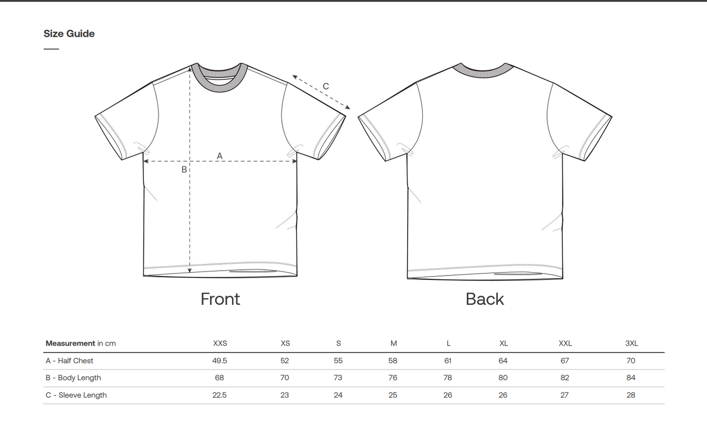 Organic T-shirt